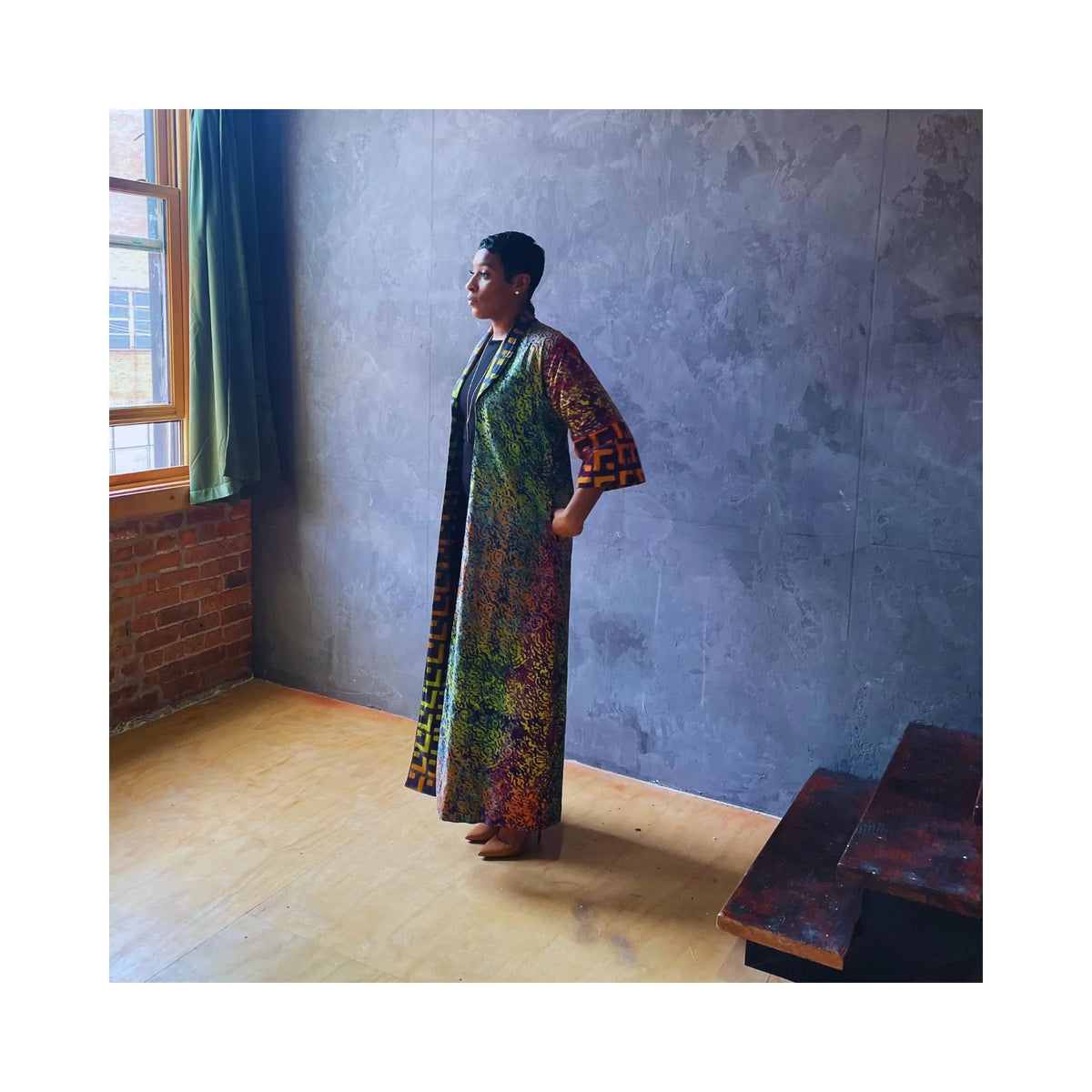 The AMARA Reversible Kimono - HYPHEN CAPSULE COLLECTION - LOVE DOT, Inc.