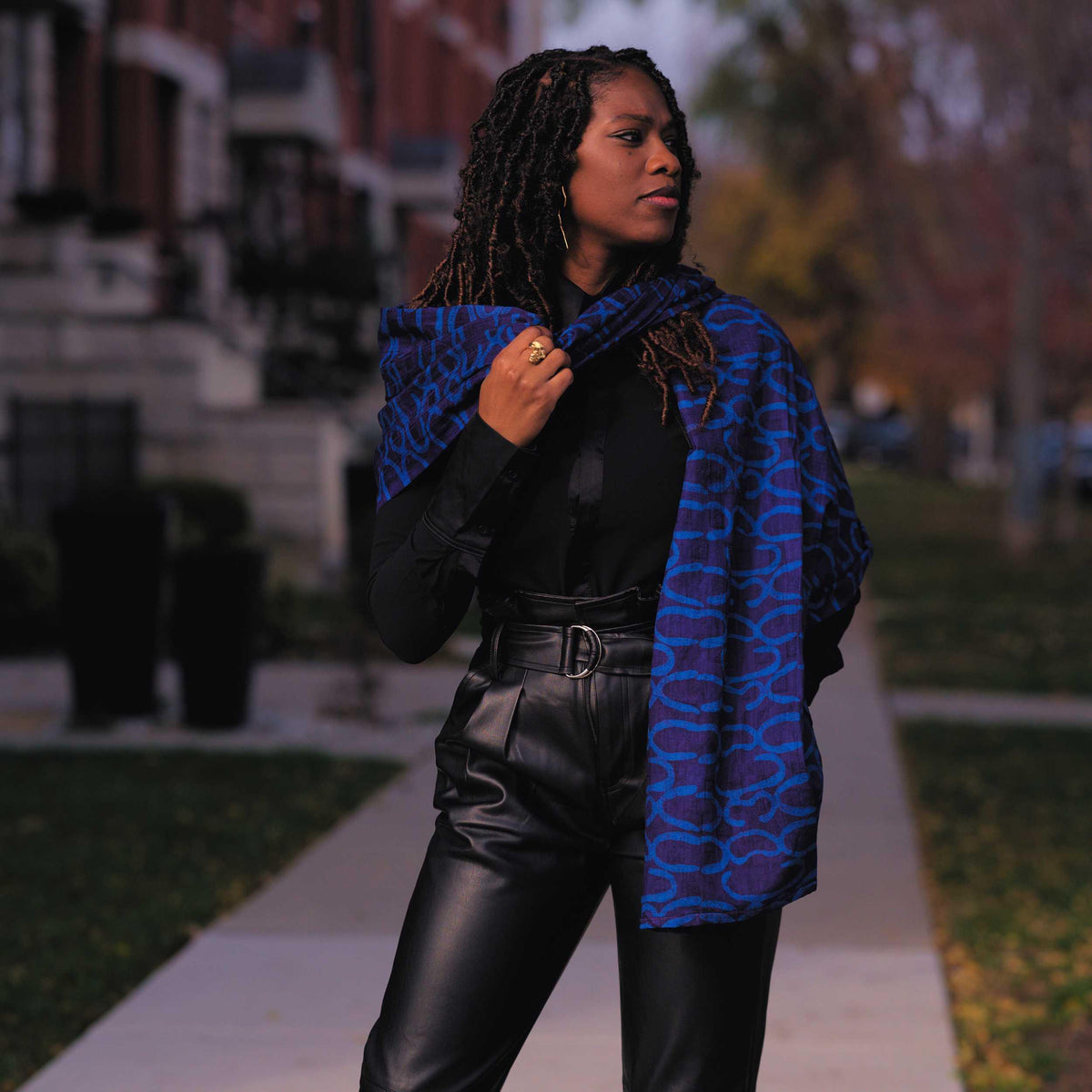 Circa Batik Scarf - LOVE DOT, Inc.