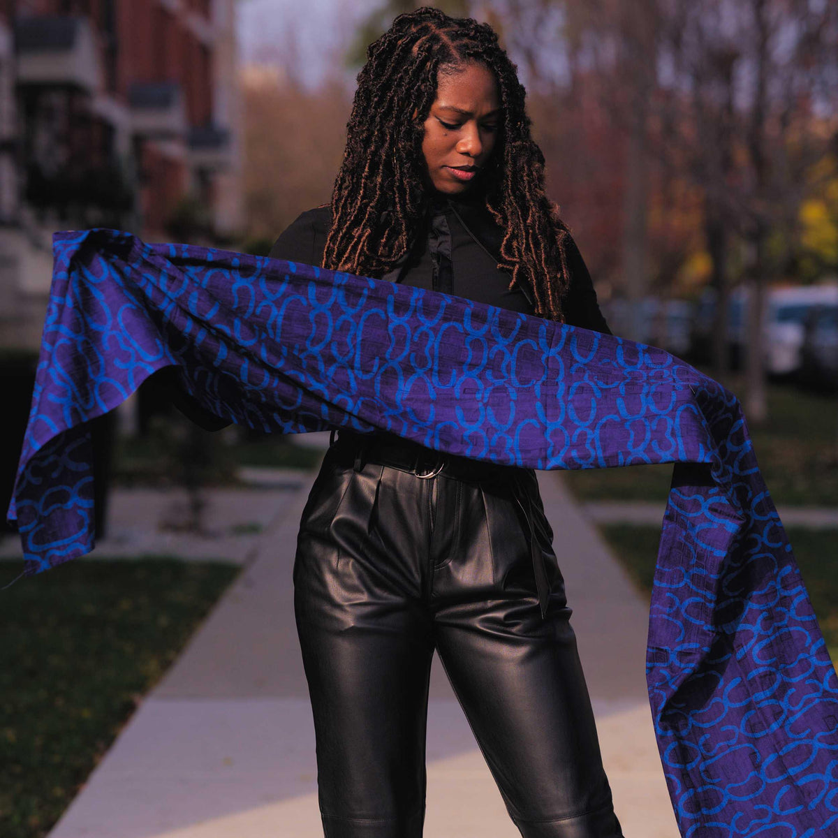 Circa Batik Scarf - LOVE DOT, Inc.