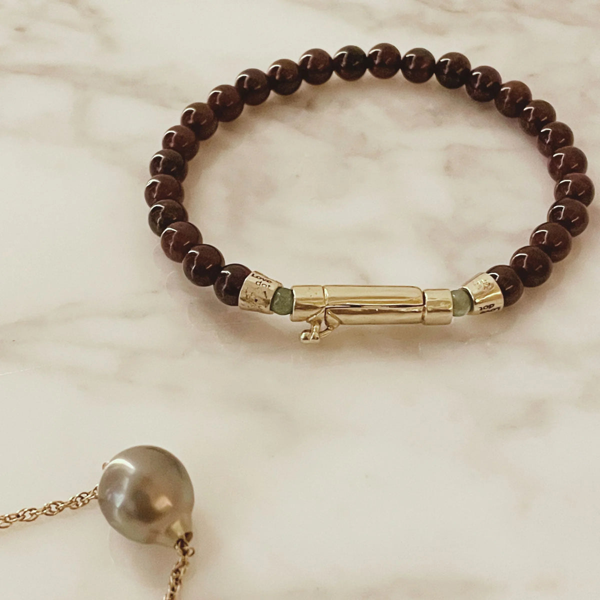 Beaded Infinity Bracelet - LOVE DOT, Inc.