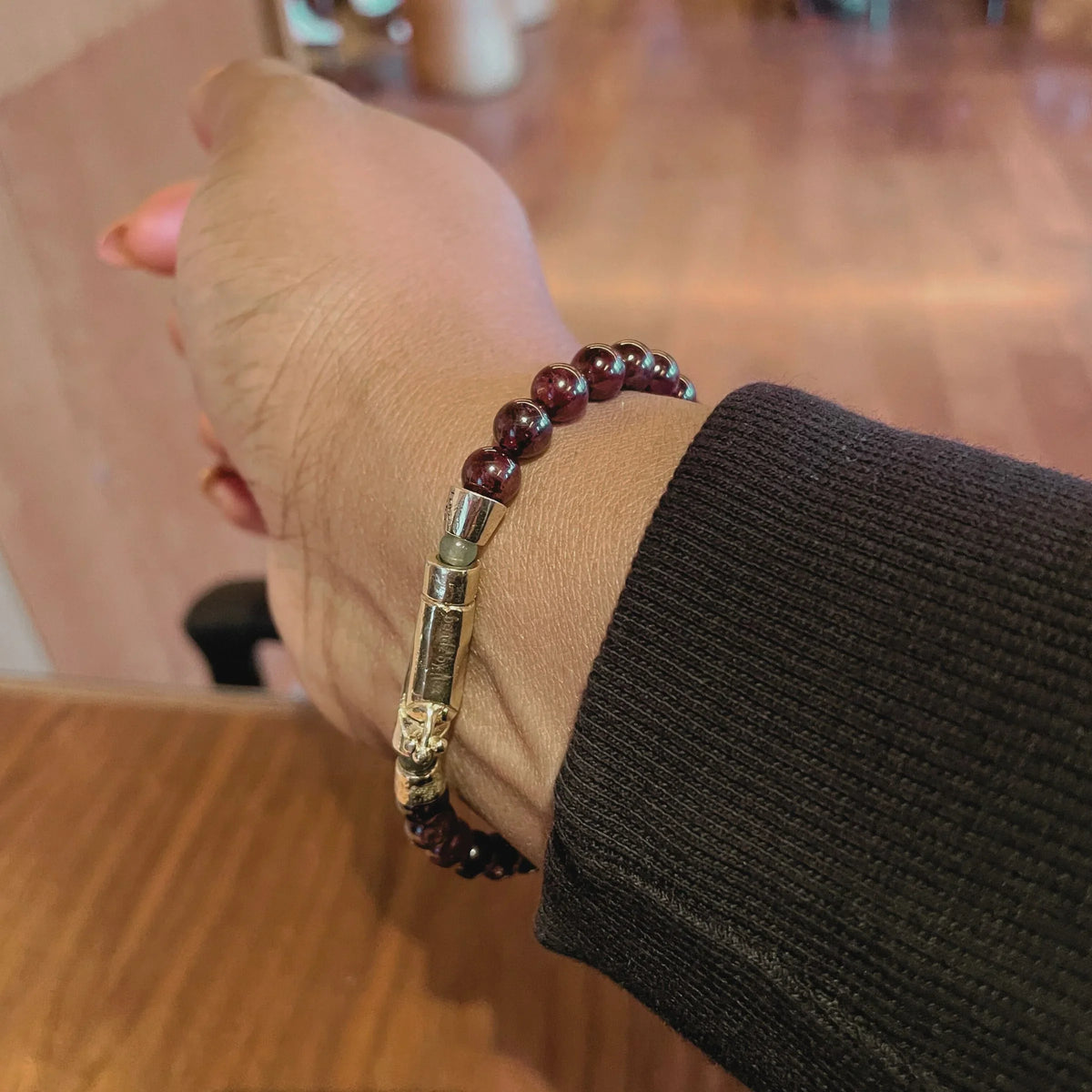 Beaded Infinity Bracelet - LOVE DOT, Inc.