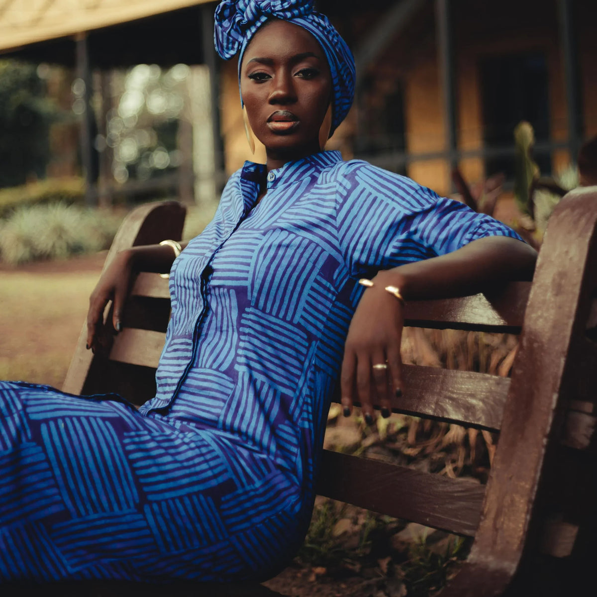 Ramya - Tribal Blue - LOVE DOT, Inc.