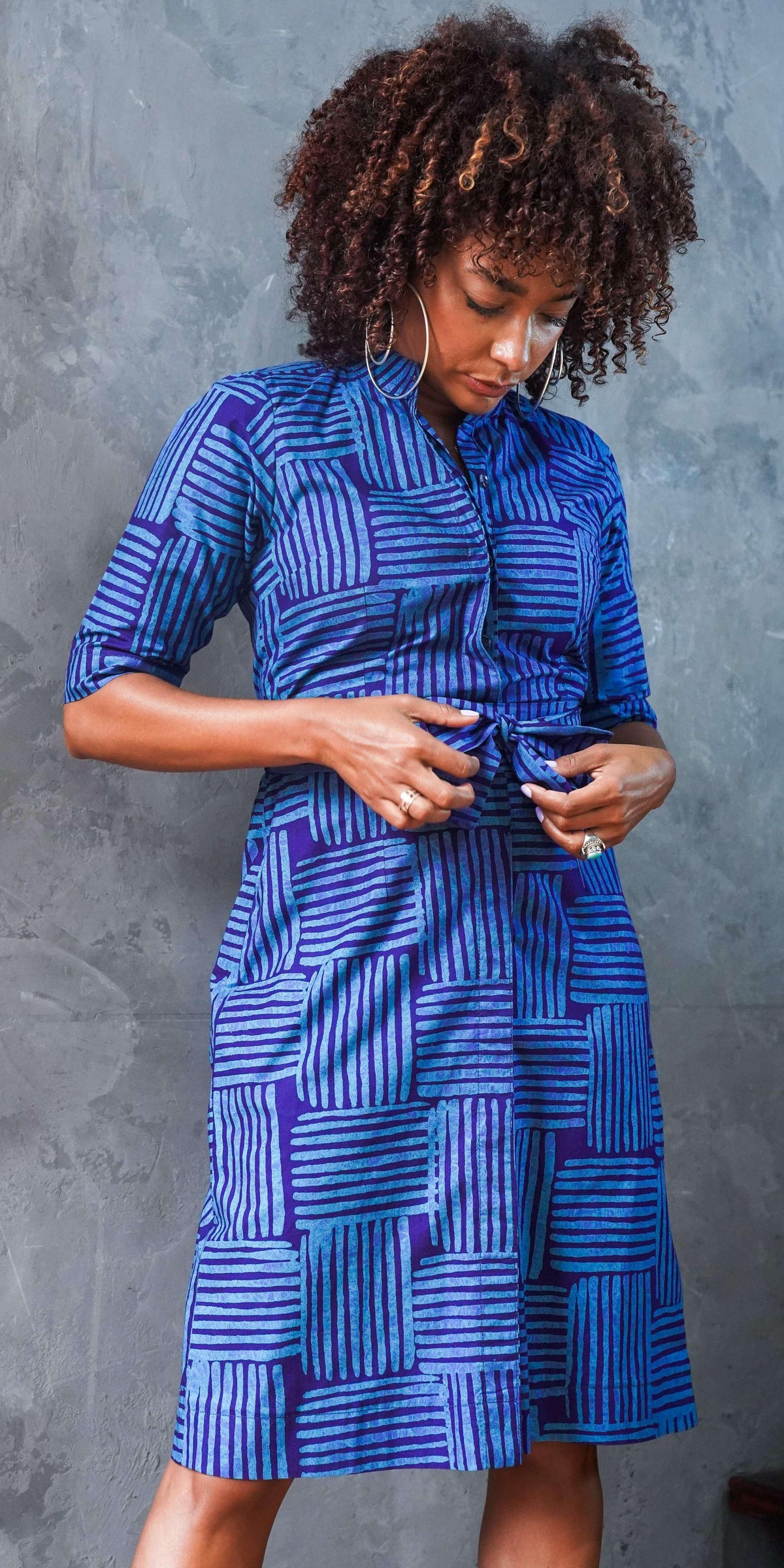 Ramya - Tribal Blue - LOVE DOT, Inc.