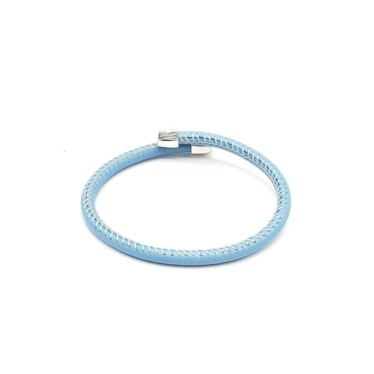 Semirigid Italian Leather Bracelet - LOVE DOT, Inc.