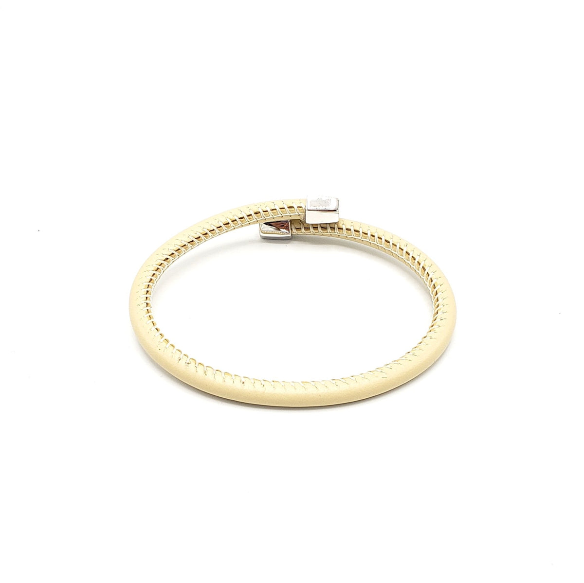 Semirigid Italian Leather Bracelet - LOVE DOT, Inc.