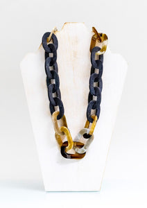 NATURAL HORN CHAIN NECKLACE - LOVE DOT, Inc.