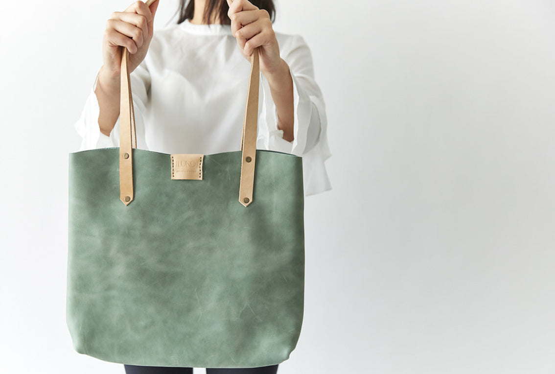Sage Soft Tote - LOVE DOT, Inc.