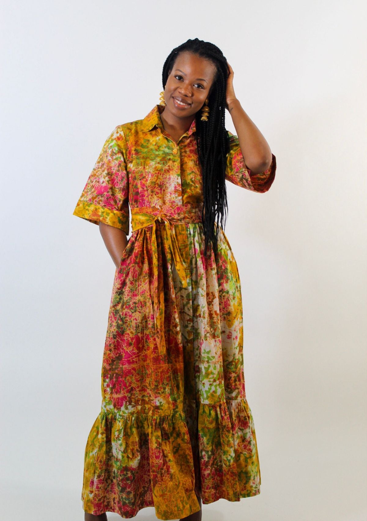 The Everyday Polo Dress - Sunburst - LOVE DOT, Inc.