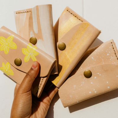 Yellow splash mini purse - LOVE DOT, Inc.