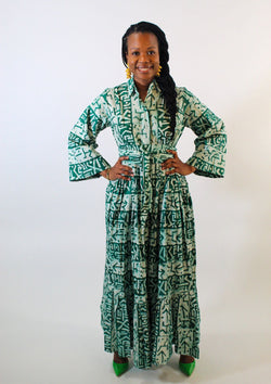 The Everyday Polo Dress - Tribal Green