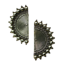 Kolkata Earrings Brass - LOVE DOT, Inc.