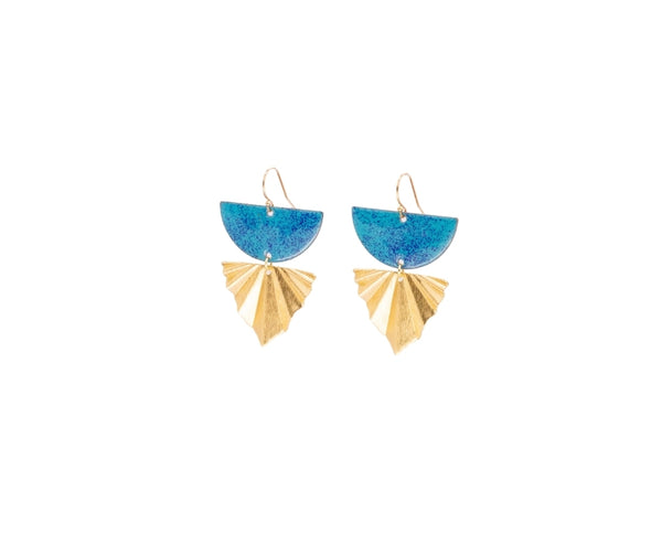 Alto Turquoise Earrings - LOVE DOT, Inc.