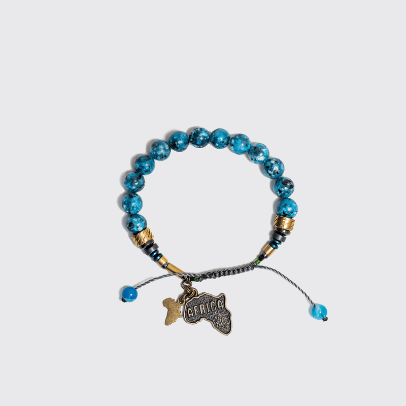 Cape Blue Bracelet (8MM) - LOVE DOT, Inc.