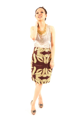 Lupita Pencil Skirt - LOVE DOT, Inc.