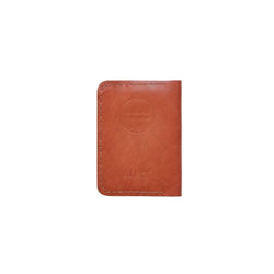 Designer Vegetable Tanned Leather Passport Cover Holder Black 