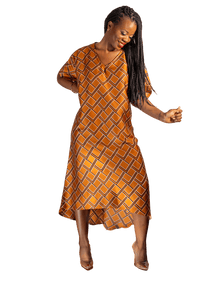 Sarai - Oversize Chiffon Dress - LOVE DOT, Inc.