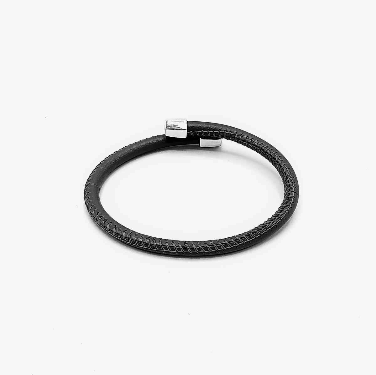 Semirigid Italian Leather Bracelet - LOVE DOT, Inc.