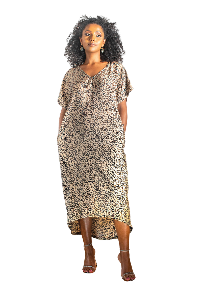 Safari - Oversize Chiffon Dress - LOVE DOT, Inc.